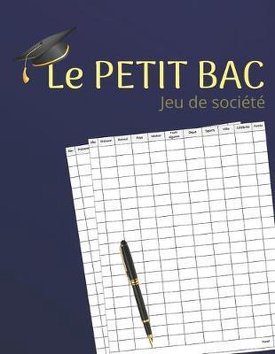 Le Petit Bac version ARABE - Amusant et ludique - Vocabulaire et rapidité :  Cahier d'activité I Le Jeu du Petit Bac I Jeu de Société pour enfants et  adultes I Idéal