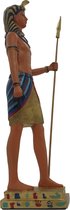 Egypte beeldjes decoratie Farao 32 cm hoog – nagebootst uit Toetanchamon tijd Egyptische beelden polyresin materiaal | GerichteKeuze