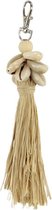 Hanger - Schelpjes met tassel - Beige - 18x4x4cm - Sarana - Fairtrade Indonesie - Fairtrade