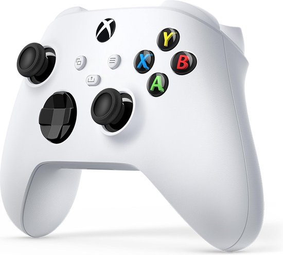 Manette sans fil Xbox Robot White pour Xbox Series X|S, Xbox One, Windows  10 et Mobile | bol
