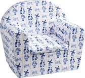 KidZ ImpulZ Peuterstoel - Kinderstoel voor peuter tot 5 jaar- Delftsblauw