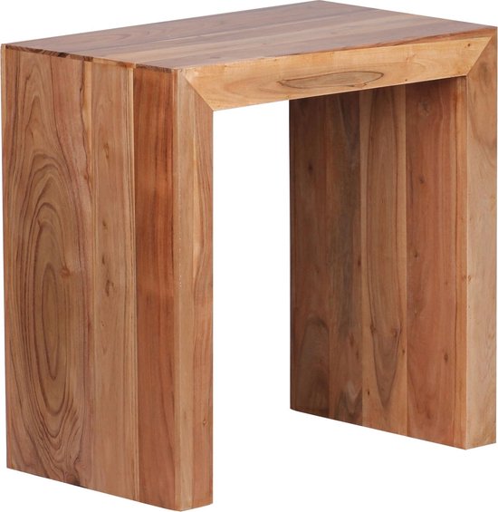 Table d'appoint - Table basse - Country - Handgemaakt - Bois - 60x35x60 cm