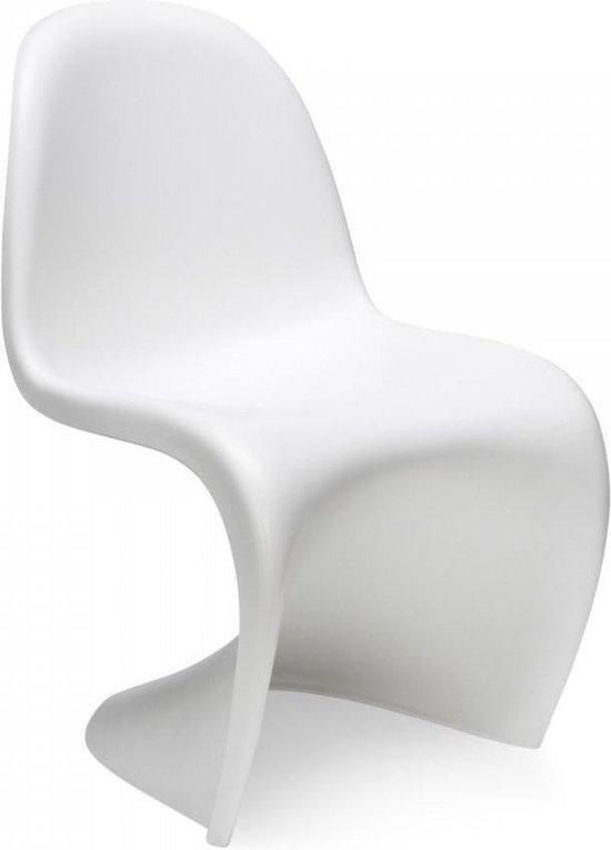 Onbelangrijk martelen toezicht houden op Moderne S-Chair in Wit | bol.com
