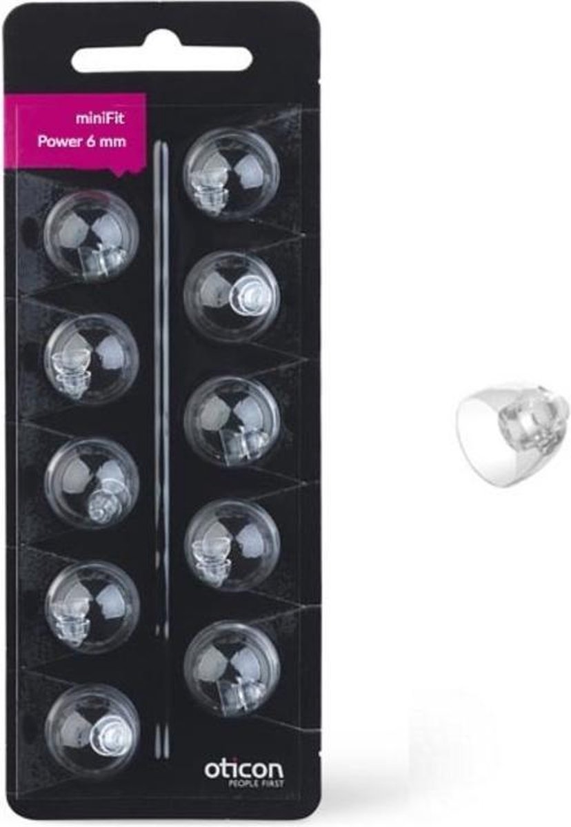 Goedkoopste Oticon miniFit Power tip 6mm