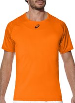 Asics Sportshirt - Maat M  - Mannen - oranje