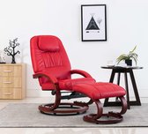 Fauteuil verstelbaar met voetenbankje (Incl LW anti kras viltjes)  - Lounge stoel - Relax stoel - Chill stoel - Lounge Bankje - Lounge Fauteil