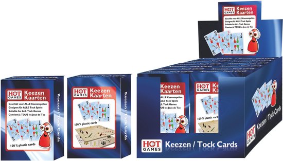 Afbeelding van het spel Keezen kaarten - 100 % plastic - HOT Games