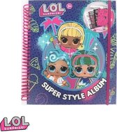 Lol Surprise - L.O.L - Super Style Album -  Tekenen - Kleuren - Stickers