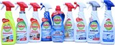 Dubro schoonmaak pakket - Allesreiniger spray, badkamerspray, multi ontvetter spray, keukenreiniger en meer