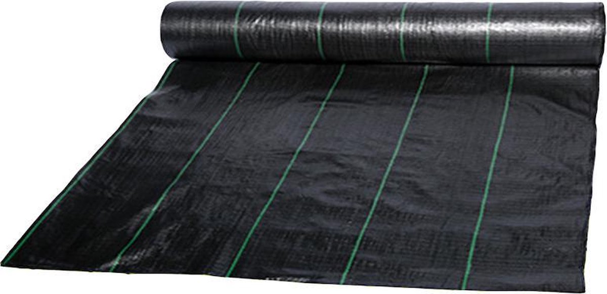 Worteldoek - Gronddoek 2,10M X 25M Totaal 52,5M² inclusief 50 gronddoekpennen multifunctioneel toepasbaar doek.