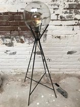 Floor Lamp Iron & Glass Ball 52x52x104 cm OXI Brass