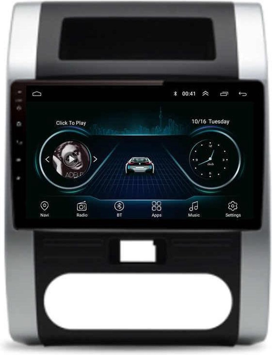 navigatie radio nissan x trail 2007 2013 android apple carplay 10 inch