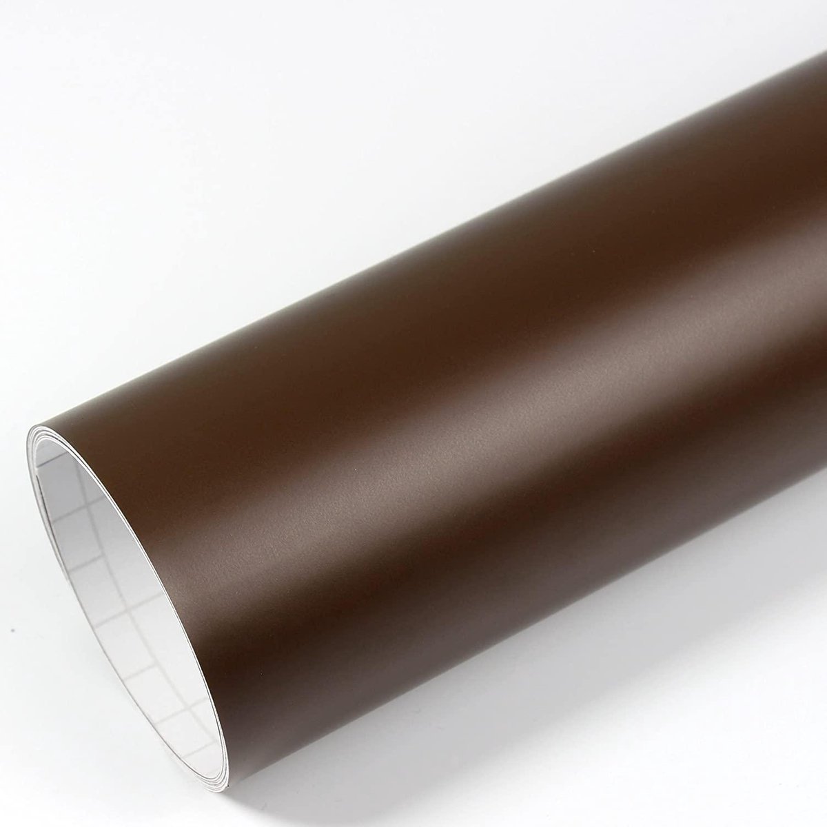Vinyl wrap folie voor auto of keuken, 5m x 1.5m, mat bruin autofolie