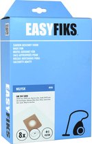 Easyfiks NI08 stofzuigerzakken geschikt voor Nilfisk GM200 - 8 stuks