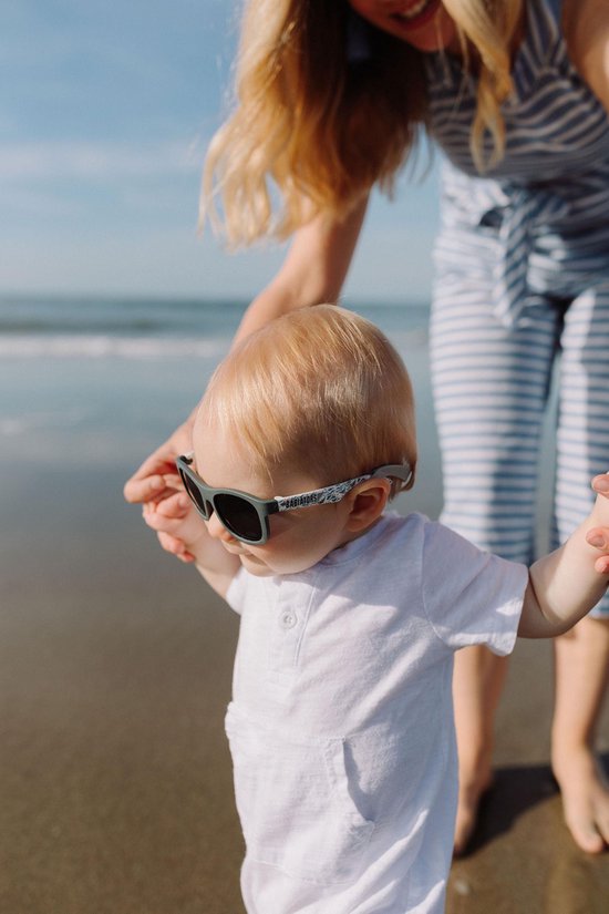 Babiators - Siliconen bandje voor zonnebrillen 0-5 jaar - Grijs - maat Onesize - Babiators