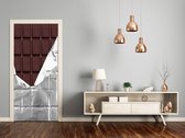 Sticky Decoration - Luxe Deursticker Chocoladereep in wikkel - op maat voor jouw deur