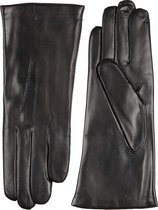 Laimböck Cashmere gevoerde leren handschoenen dames model Wolverhampton  Color: Black, Size: 6.5