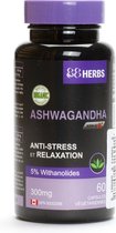 88Herbs ★ Ashwagandha 300 mg ★ 88Herbs KSM-66®  ★ VitamineMan ★ Voor Kracht en Vitaliteit ★ 60 capsules zonder toevoegingen ★ Supplement