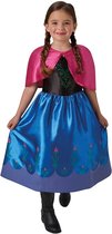 Disney Frozen Anna Classic Jurk - Kostuum Kind - Maat 98/104 - Carnavalskleding