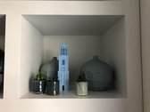 Decoratie Domtoren Utrecht - Beeldje 3D geprint - Lichtblauw - 30 cm
