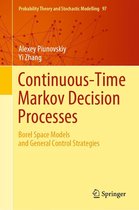 Probability Theory and Stochastic Modelling 97 - Continuous-Time Markov Decision Processes