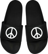 Cadeau Kerstmis - Cadeau Kerst -Cadeau - Cadeau Badslippers - Badslippers Peace / Vrede 36