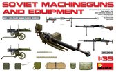 MiniArt Soviet Machineguns and Equipment + Ammo by Mig lijm