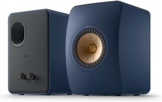 KEF LS50 Meta Boekenplank speaker Royal Blue (per paar)