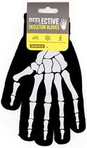 Suck Uk Handschoenen Skelet Polyester Zwart/wit One-size