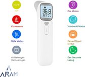 Thermometer voorhoofd-Koortsthermometer-Thermometer lichaam-Infrarood thermometer-Koortsthermometer voor volwassenen-Voorhoofd thermometer-Koortsthermometer voorhoofd- Koortsthermometer infra