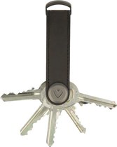 Valenta Sleutelhouder - Key Organizer - 2-7 sleutels - D ring - Leer - Vintage Wax Bruin