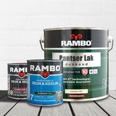 Rambo Pantser Lak Dekkend Zijdeglans 2,5 liter - Ivoorwit