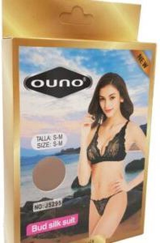 vanavond Foto waterstof KNAL AANBIEDING!!!! - Ouno – Sexy lingerie set – 2 parts – size S/M – Black  – gave... | bol.com