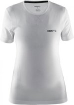Craft Active Comfort RN Short Sleeve Sportshirt Dames - Maat S - Wit