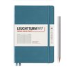 Leuchtturm1917 A5 Medium Notitieboek lined Stone Blue Overig - Notebook - 4004117587412