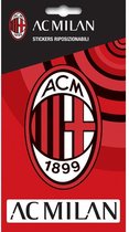 AC Milan Official Crest Sticker (Red)