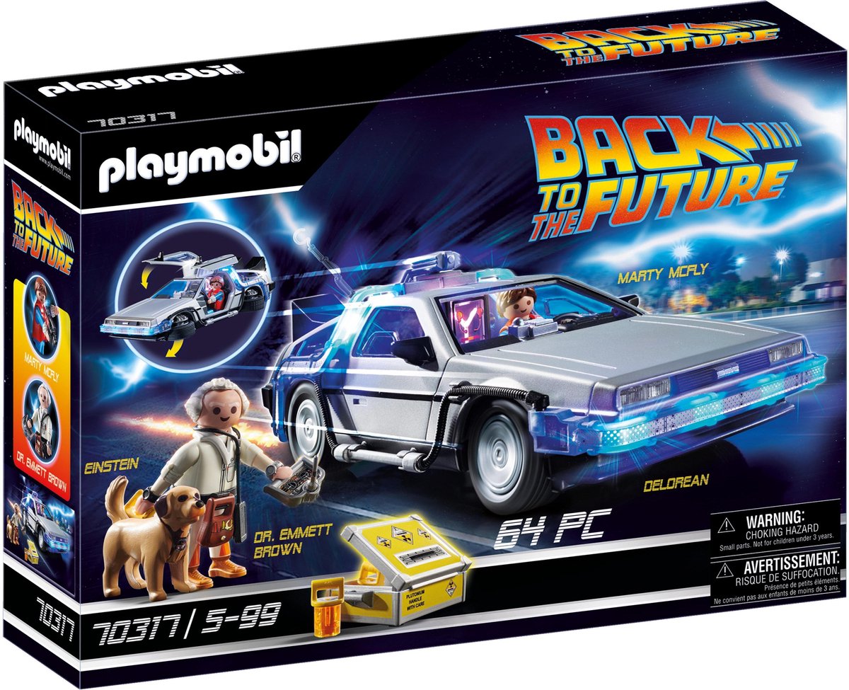 PLAYMOBIL Back to the Future DeLorean - 70317 | bol