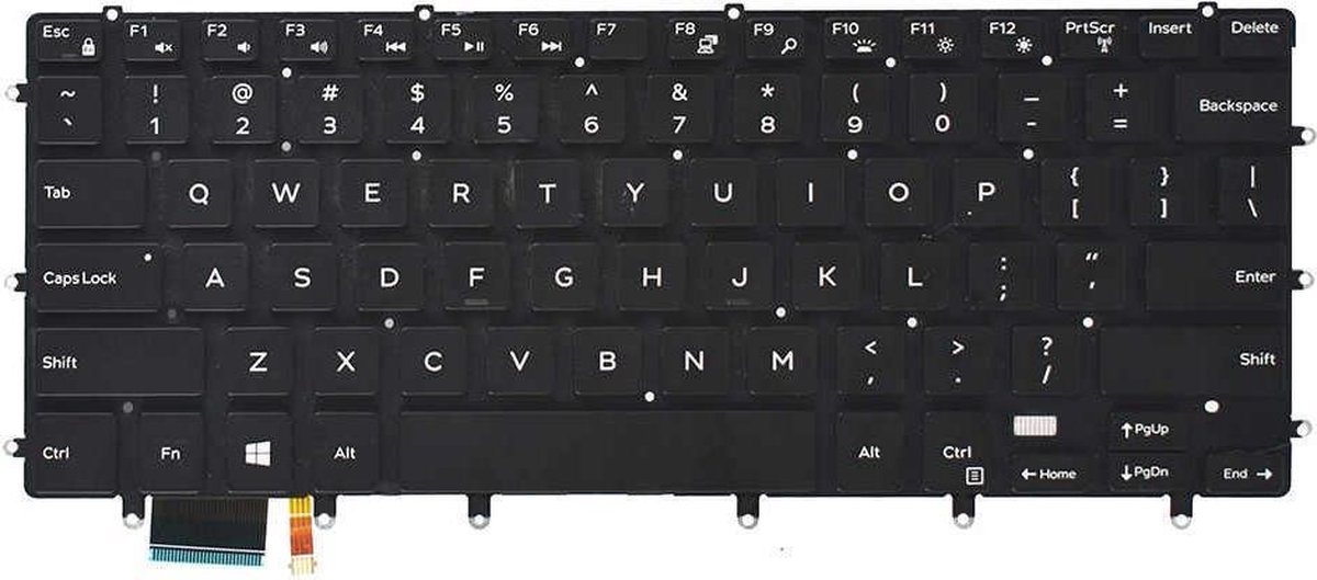 Dell XPS 15 (9550 / 9560 / 9570) Inspiron 15 (7558 / 7568) Keyboard with Backlight – GDT9F