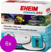 Eheim Filtervlies Voor Classic 250 - Filtermateriaal - 6 x 3 stuks 250 - 2213