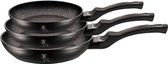 Berlinger Haus - BH-6159F - Pannenset - 3 delig - Black Silver Collection