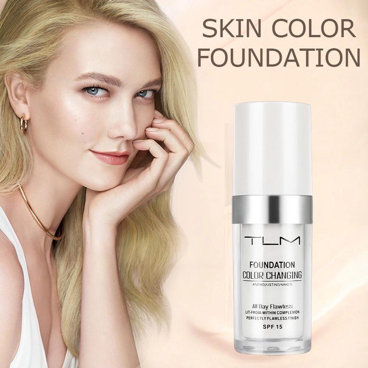 TLM Foundation® Color Changing Fond de teint - Color Changing Foundation® |  bol