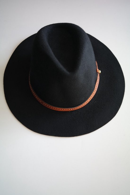Western hoed met leren riempje | bol.com