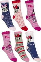 6 paar sokken Disney Minnie Mouse maat 31/34