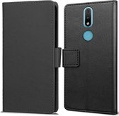 Cazy Nokia 2.4 hoesje - Book Wallet Case - zwart