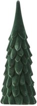 Velvet Kerstboom – Donker groen – H31 cm