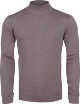 Ferlucci – Exclusieve Heren Trui met Turtleneck Col – Lichtbruin