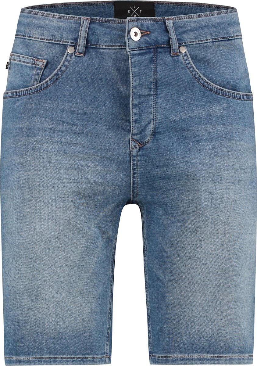 Kultivate Korte Broek Jeans Pocket Indigo Blauw (1901024407 - 304)