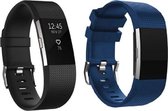 Siliconen bandjes - Fitbit Charge 2 - 2-pack - Large