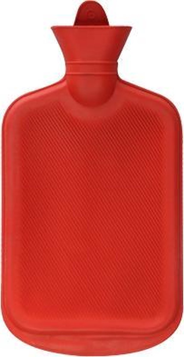 Goedkoopste WARMWATERKRUIK 2L 18,5X36CM CE-NORM ROOD