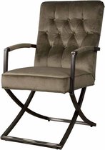 Luton Armchair | 60x56x98 | Donkerbeige